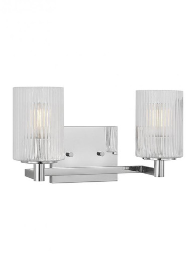 Two Light Wall/Bath (38|GLV1042CH)