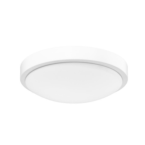 Gabi WHT Flush Mount in Matte White with Opal Shade (36|9128-FM10 WHT-OP)