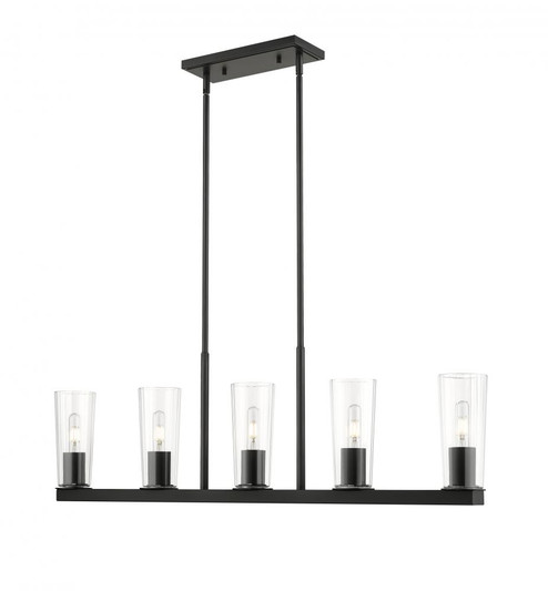 5 Light Linear Chandelier (276|826-5L-MB)