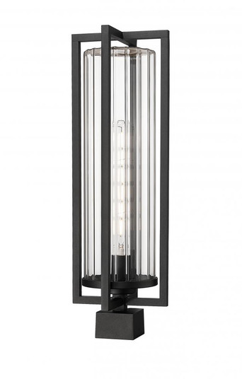 1 Light Outdoor Post Mount Fixture (276|5013PHBS-BK)