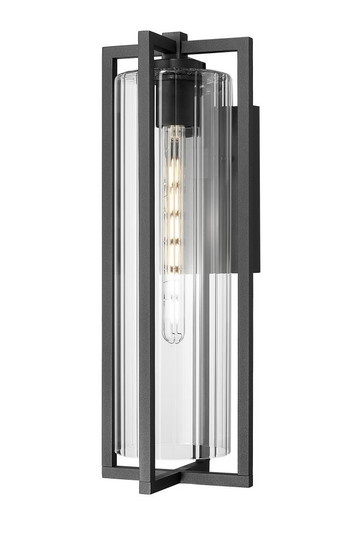 1 Light Outdoor Wall Light (276|5013B-BK)
