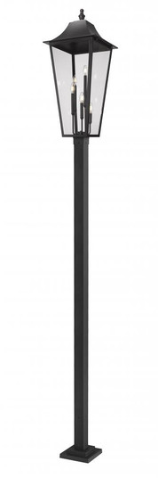 5 Light Outdoor Post Mount Fixture (276|5008PHXXLS-536P-BK)