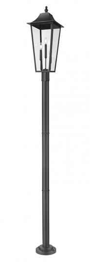 3 Light Outdoor Post Mount Fixture (276|5008PHXLR-567P-BK)