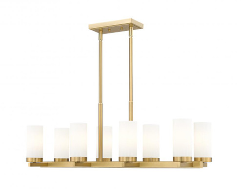 8 Light Linear Chandelier (276|3044-8L-MGLD)