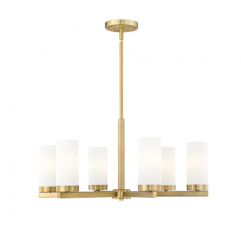 6 Light Chandelier (276|3044-6MGLD)