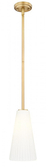1 Light Pendant (276|3043P7-ROD-MGLD)