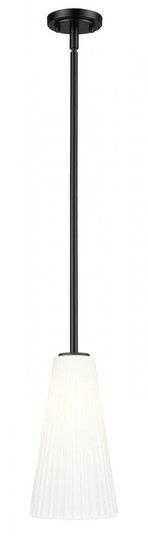 1 Light Pendant (276|3043P7-ROD-MB)