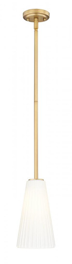 1 Light Pendant (276|3043P6-ROD-MGLD)