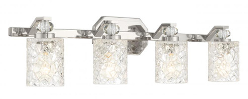 Crystal Kay - 4 Light Bath Vanity (10|2614-77)