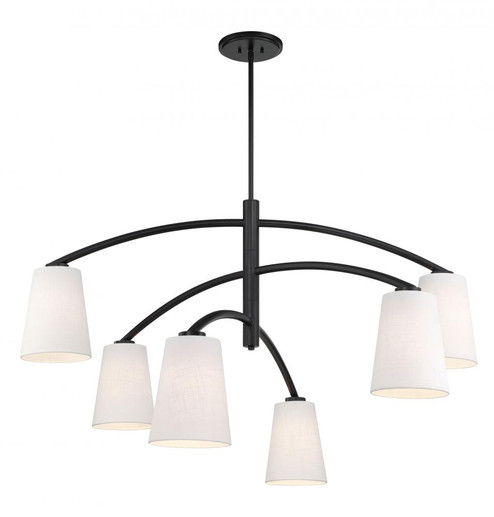 Headington - 6 Light Chandelier (10|5399-66A)