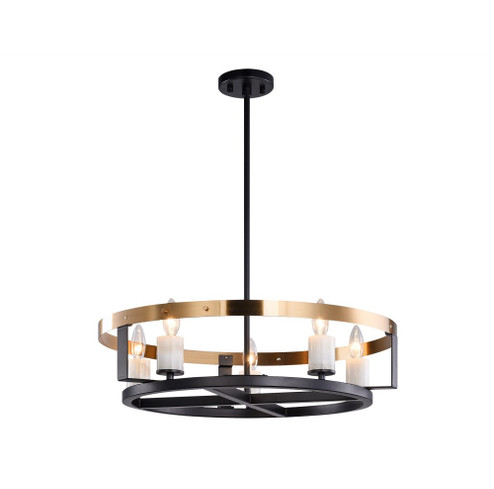 Crandle Chandelier (3605|C82905BKAG)