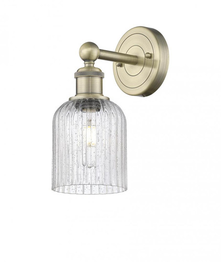 Bridal Veil - 1 Light - 5 inch - Antique Brass - Sconce (3442|616-1W-AB-G559-5SDY)