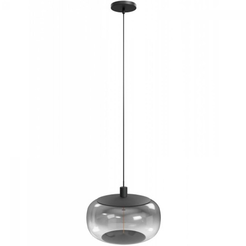 Monaco 1 Light Acrylic Pendant (4450|HF9170-BK)