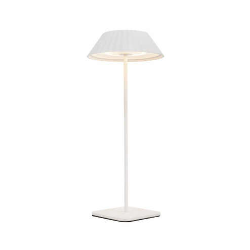 Pela 6-in White LED Table Lamp (461|TL66714-WH)