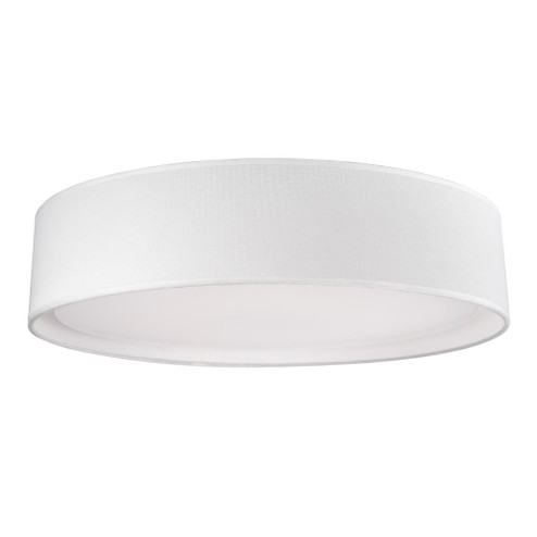 Dalton 20-in White Dimmable LED Flush Mount (461|FM7920-WH-5CCT)