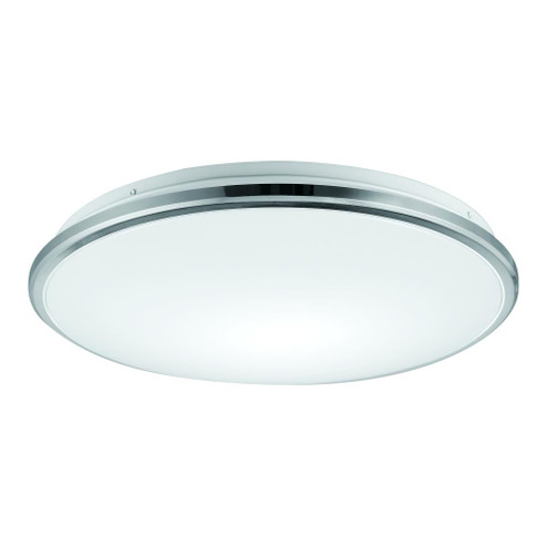 Brook 15-in Chrome LED Flush Mount (461|FM43315-CH-5CCT)