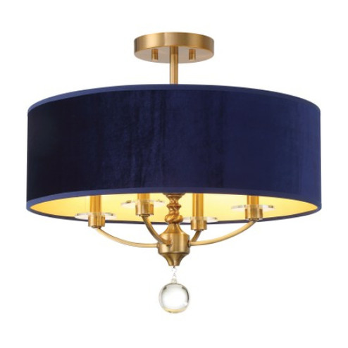 Van Noord 4 Light Semi Flush (10|3484-923)