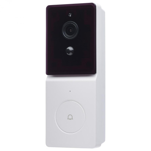 Starfish; SMART Doorbell Security Camera; White Doorbell with White Chime; White Finish (81|65/935)