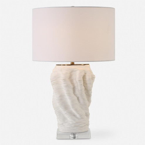 Uttermost Stratified White Table Lamp (85|30296-1)