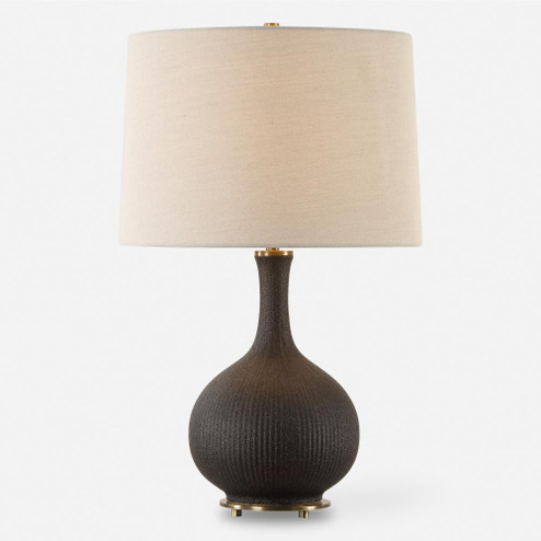 Uttermost Rimini Black Glaze Table Lamp (85|30373)