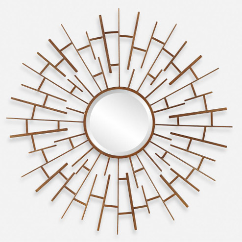Uttermost Tangled Bronze Round Mirror (85|09995)