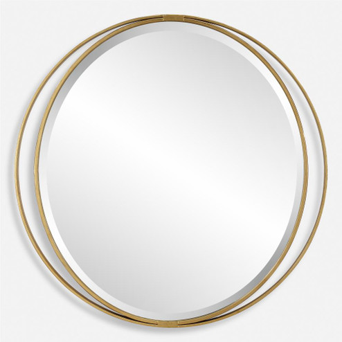 Uttermost Rhodes Gold Round Mirror (85|09991)
