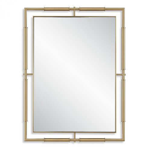 Uttermost It's All Connected Rectangle Brass Mirror (85|08188)