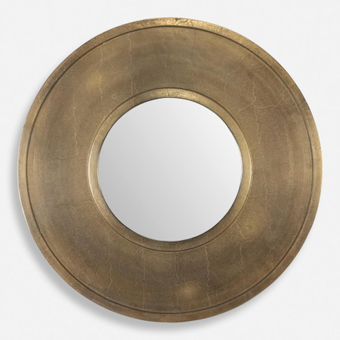Uttermost Axel Round Brass Mirror (85|07088)