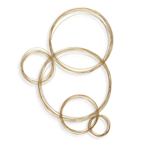 Uttermost Golden Bubbles Metal Wall Decor (85|04369)