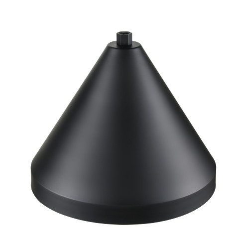 R Series 1-Light Cone Shade Satin Black (670|RCS17-SB)
