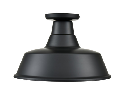 R Series 1-Light 14'' Wide Semi-Flush Ceiling Fixture (670|RCLWF14-SB)