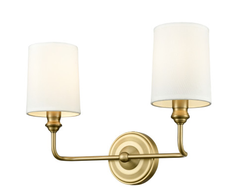Leena 2-Light Vanity Vintage Brass (670|99802-VB)
