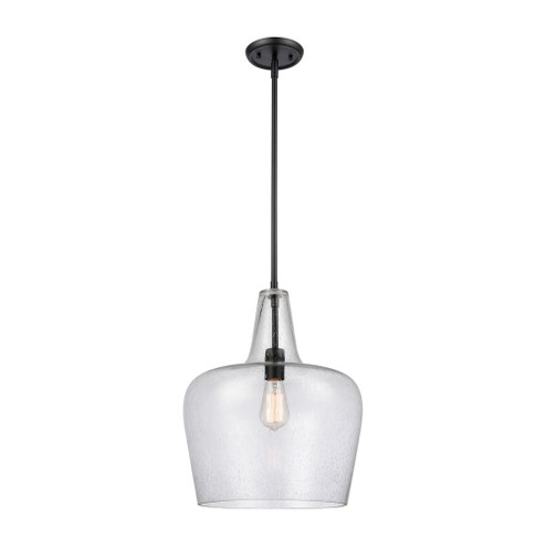 Puckette 1-Light Pendant Light Matte Black (670|99401-MB)