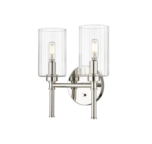 Chastine 2-Light Vanity Polished Nickel (670|9922-PN)