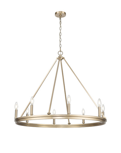 Carruth 8-Light Chandelier Ceiling Light Modern Gold (670|9508-MG)