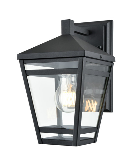 Seager 1-Light Outdoor Wall Sconce Textured Black (670|82101-TBK)