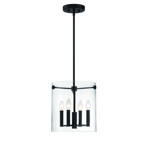Vissi 4-Light Pendant Light Matte Black (670|55302-MB)