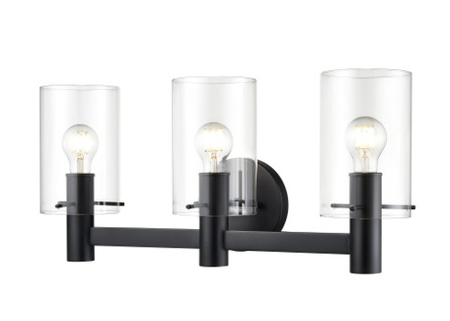 Apolla 3-Light Vanity Matte Black (670|55103-MB)