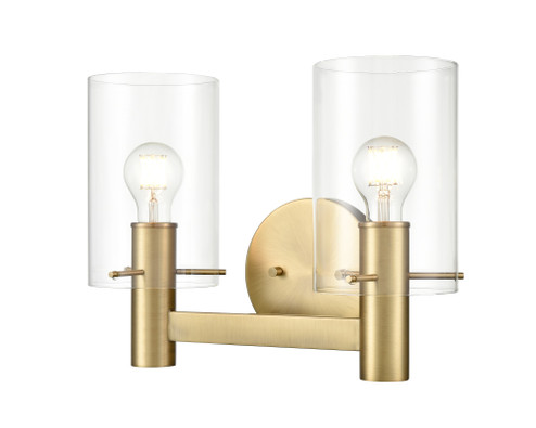 Apolla 2-Light Vanity Vintage Brass (670|55102-VB)
