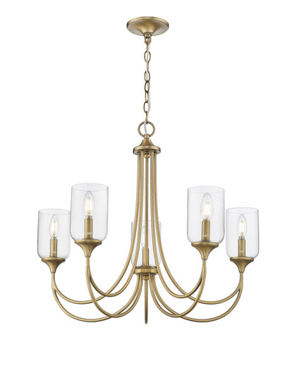 Waddingham 5-Light Chandelier Ceiling Light Vintage Brass (670|22405-VB)