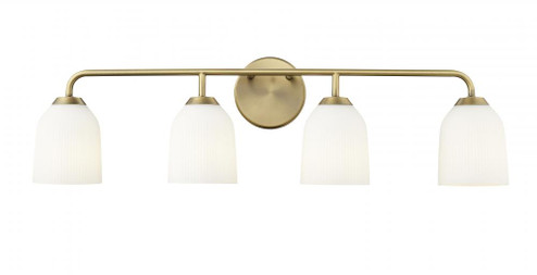 Norah 4-Light Vanity Vintage Brass (670|22304-VB)