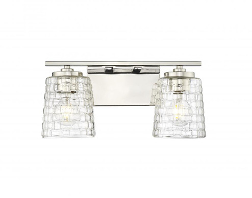 Saben 2-Light Vanity Polished Nickel (670|22102-PN)