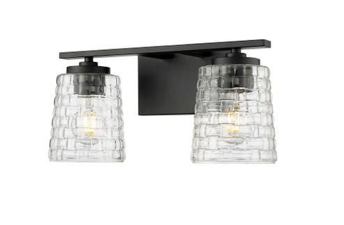 Saben 2-Light Vanity Matte Black (670|22102-MB)