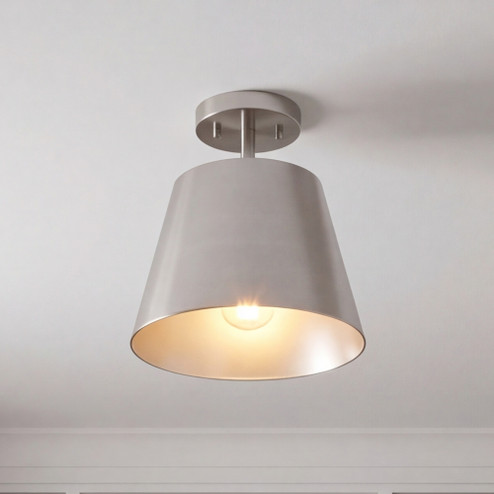 1-Light Ceiling Light in Brushed Nickel (8483|M60076BN)