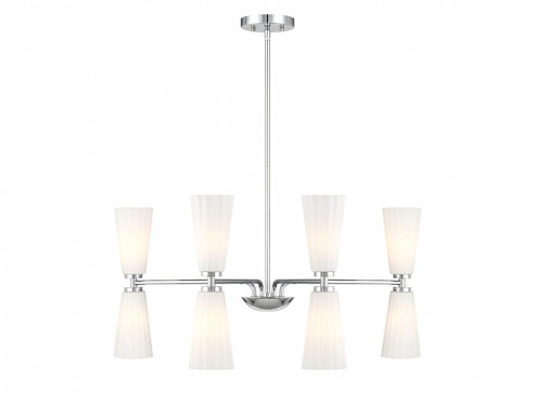 8-Light Chandelier in Chrome (8483|M100126CH)