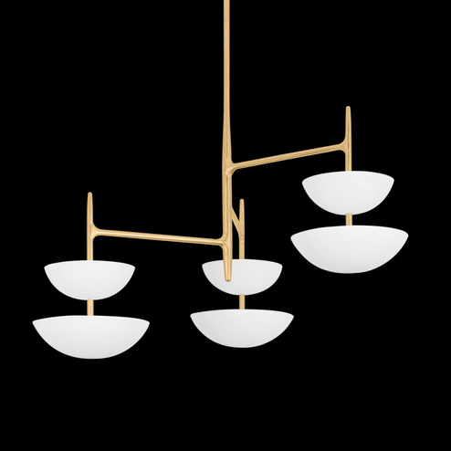 EVANDER Chandelier (86|477-42-VGL/GSW)
