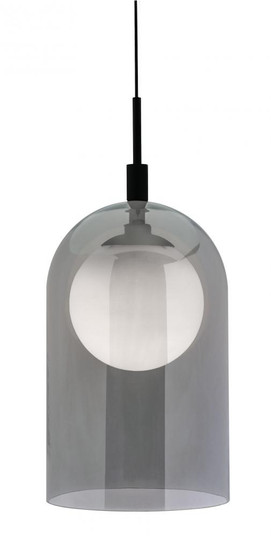 Kiran 8'' Pendant LED 3000K 120V BK (1|KRNP08L30D1BK)