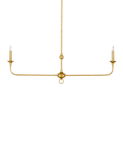 Nottaway Linear Gold Chandelier (92|9000-1256)