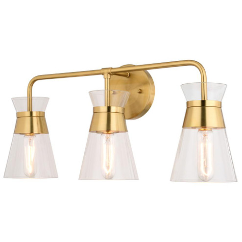 Harper 3 Light Vanity Natural Brass (51|W0470)