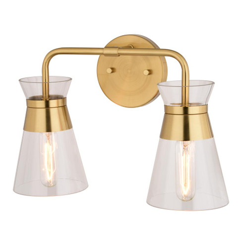 Harper 2 Light Vanity Natural Brass (51|W0471)
